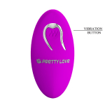 Лиловое виброяйцо с пультом ДУ Pretty Love BI-014362W