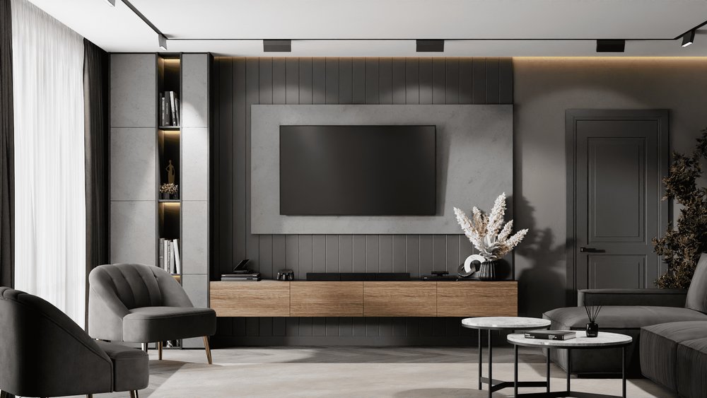 Скандинавская панель МДФ матовая 120х12х2800мм