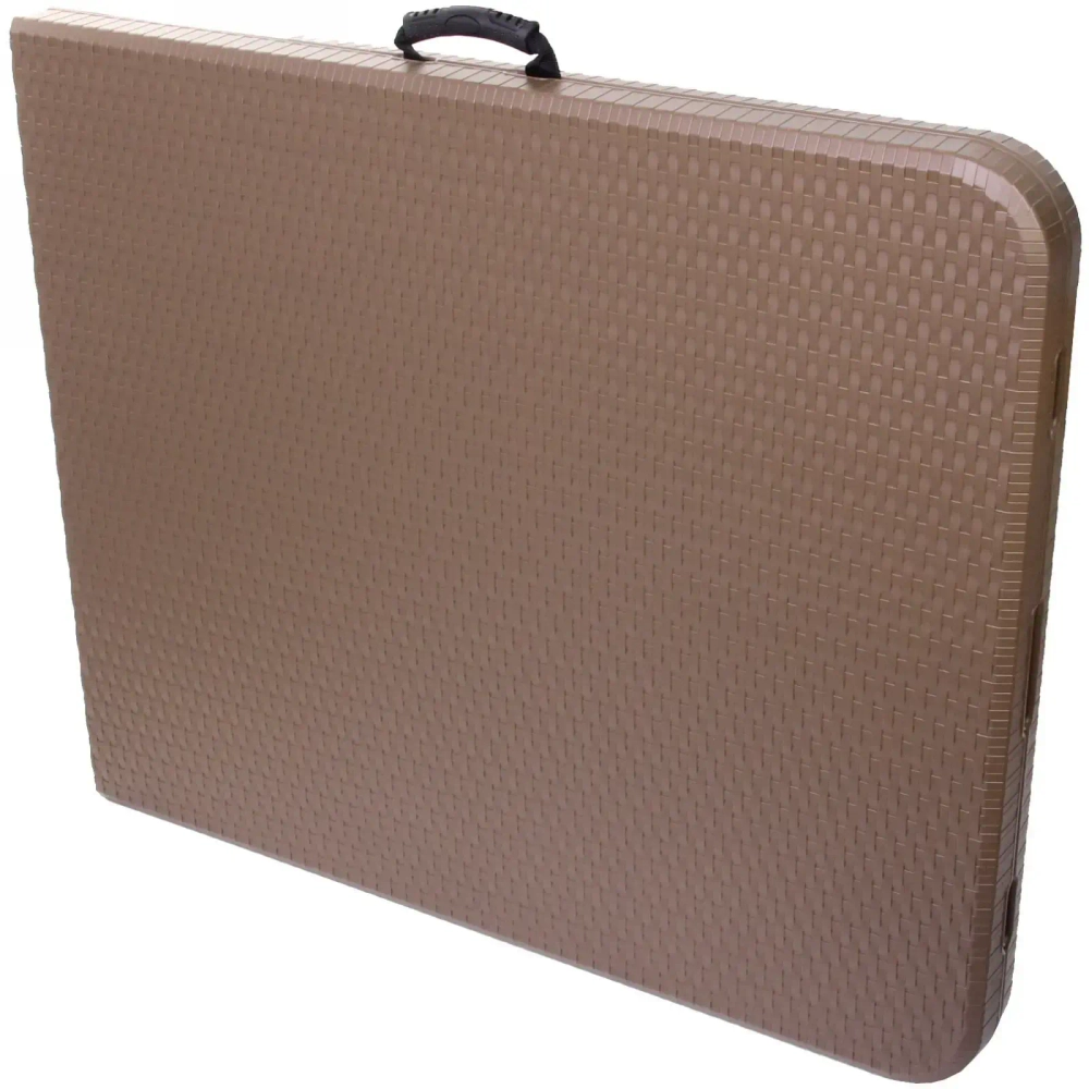 Стол складной 180*75*74см «Венеция» рисунок под ротанг