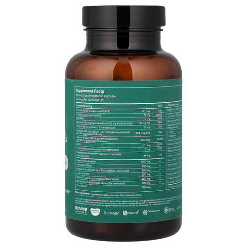 Qualia, Mitochondria+, 120 капсул