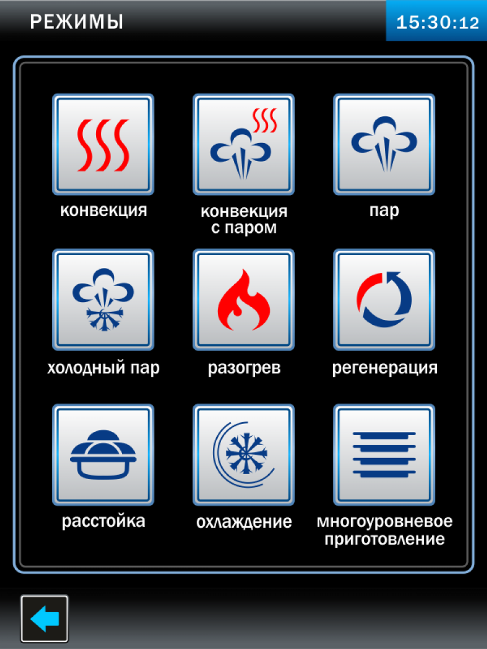 11000011195 Абат Пароконвектомат ПКА 6-1/1ВП2 (инжекционный, 6хGN1/1, 120 установленных + память на 360 доп. программ приготовления, автоматическая мойка, вся нерж, без г/емкостей, 3х-канальный щуп, ЖК экран, сенсорное управление, USB-порт)