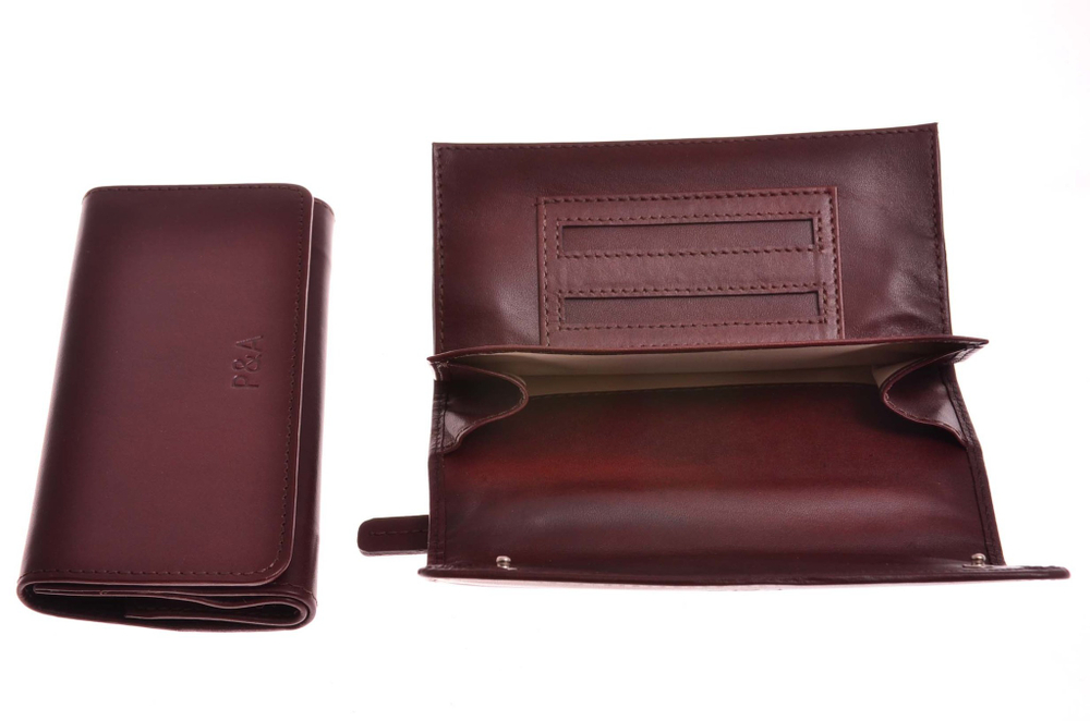 Кисет P&A для самокруток, натуральная кожа, коричневый C0017-Brown
