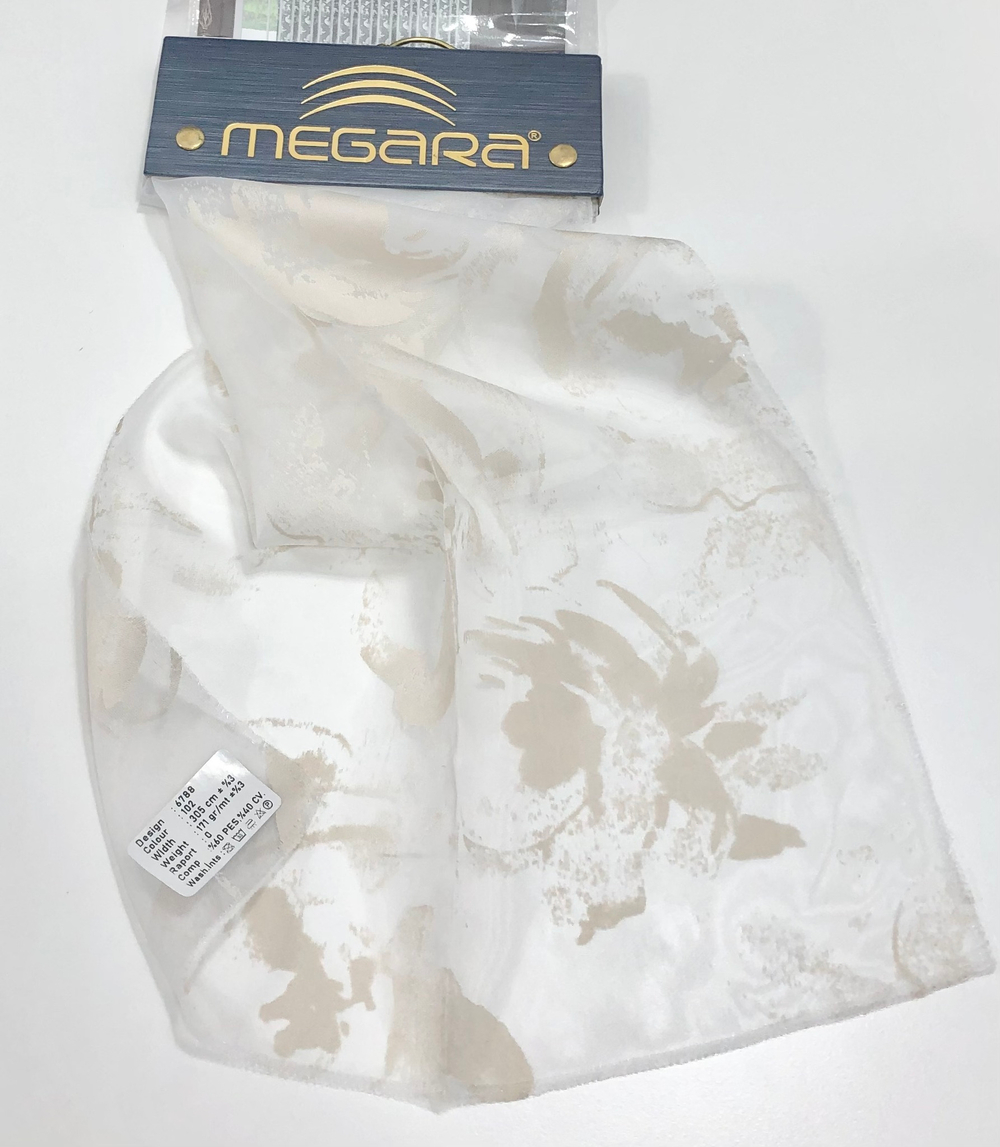 Тюль Megara арт. 6788 (высота 305 см, Турция)