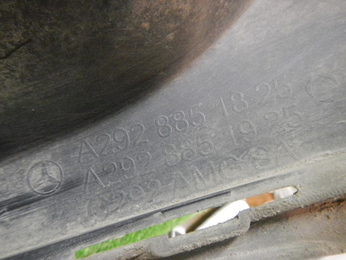 Бампер передний Mercedes GLE c292 (15-19) AMG