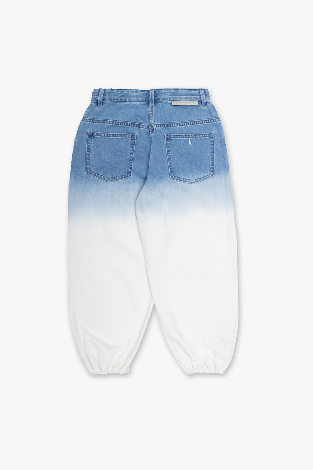 Брюки джинсовые STELLA McCARTNEY Голубой/Белый/Градиент (Девочка)
