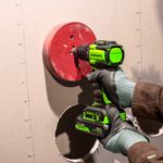 Дрель-шуруповерт акк. Greenworks DD560, 24V, б/щет, 30/60 Нм,13мм, Anti-kickback,1х4Ач,ЗУ,кор (3708407CUB)