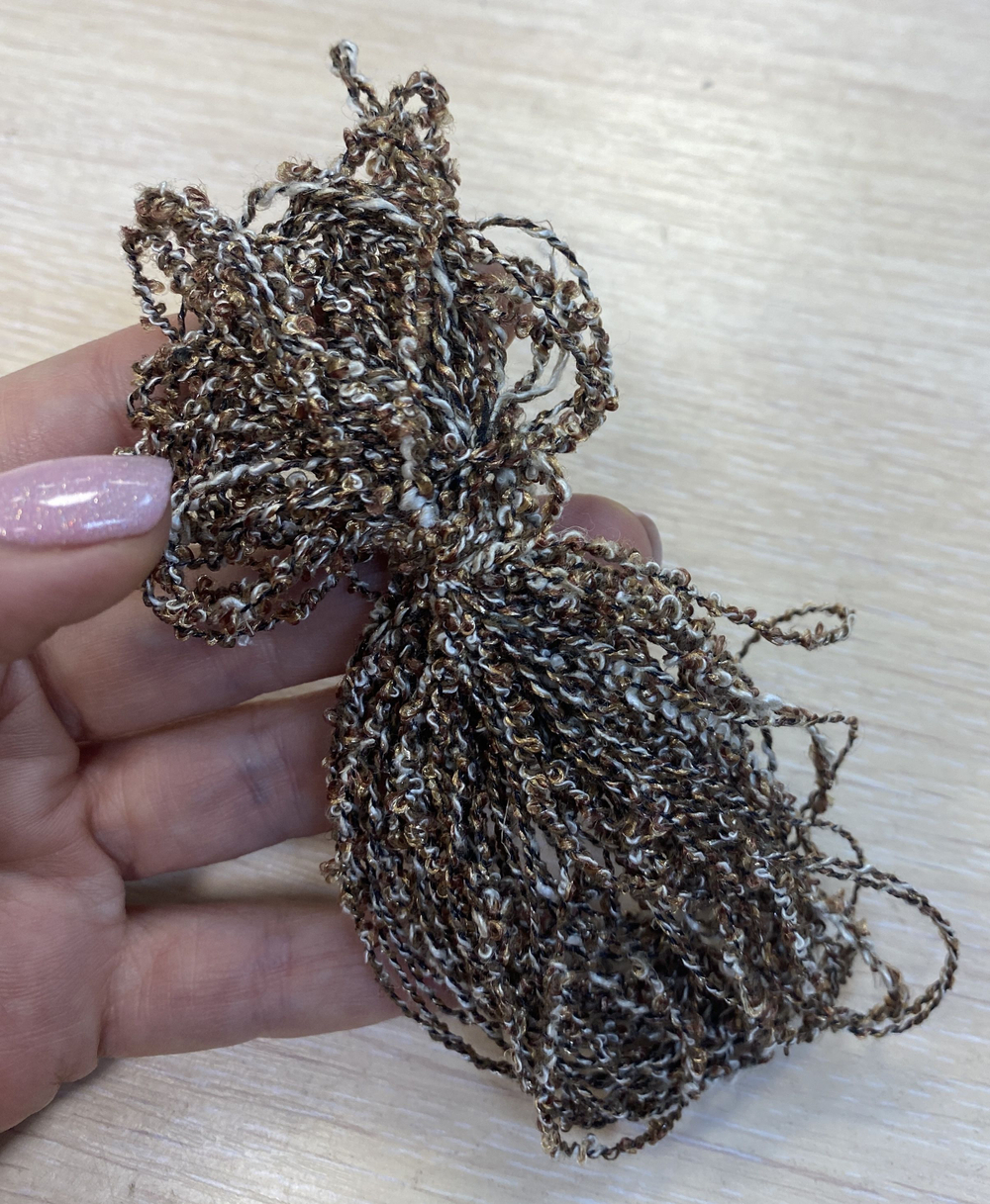 Пряжа на бобине (Италия) 40% хлопок 40% вискоза 20% п/а 100г-260 м 380 г