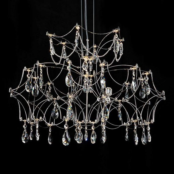 Подвесная светодиодная люстра Modelux Premium ML.7815.600P CH