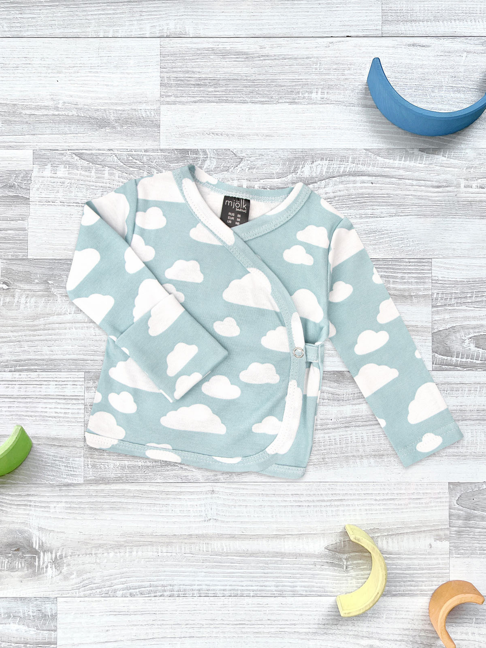 Распашонка Mjölk Облака