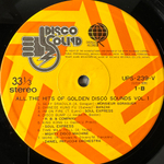 Сборник All The Hits Of Golden Disco Sounds Vol. 1 2LP (Япония)