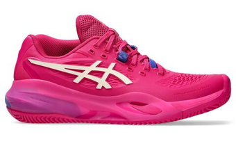 Женские Кроссовки теннисные Asics Gel-Resolution X Clay - ярко-розовый/кремовый