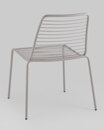 Стул Дели металл серый