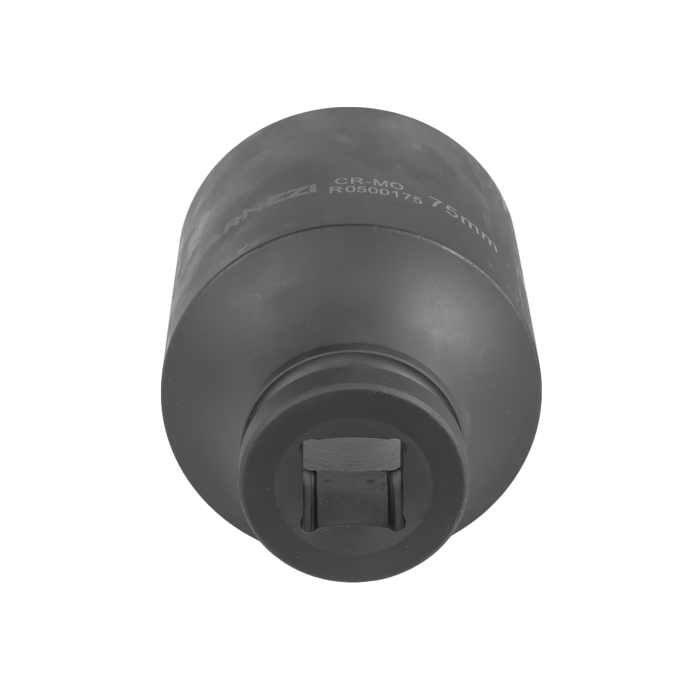 Головка ударная 1"DR 6-гр. 75 мм Cr-Mo удлиненная, на холдере ARNEZI R0500175