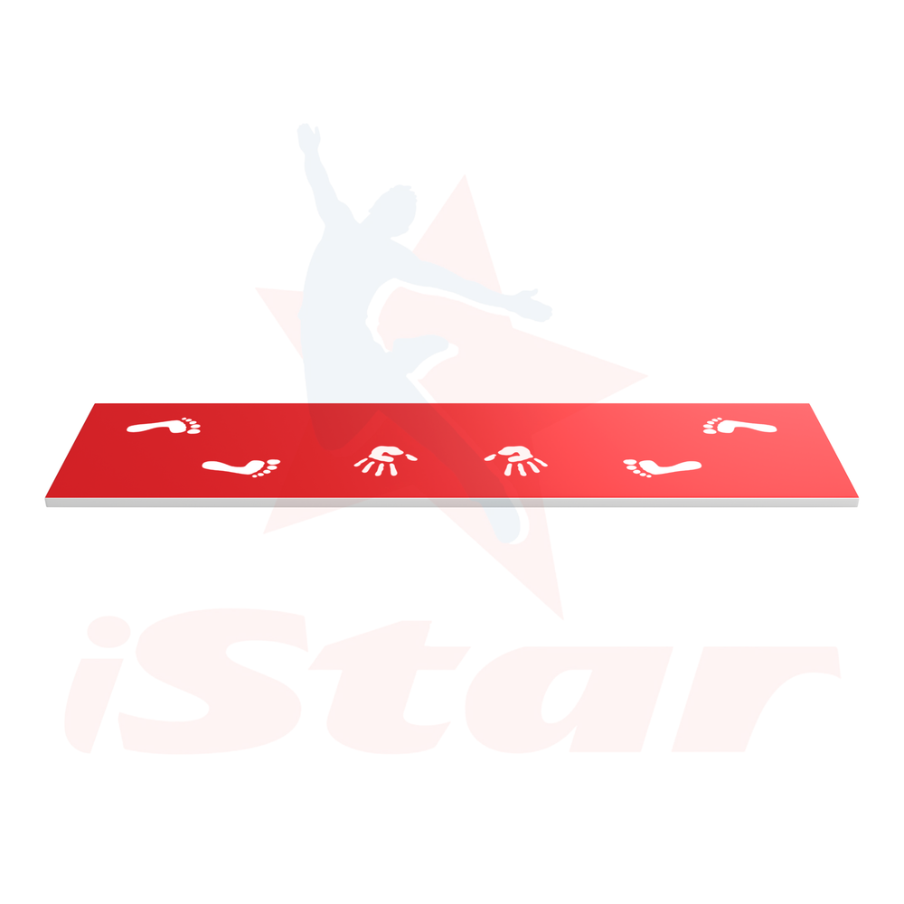 Мат "Гимнастический" - 2x0.5x0.03м - КОЛЕСО