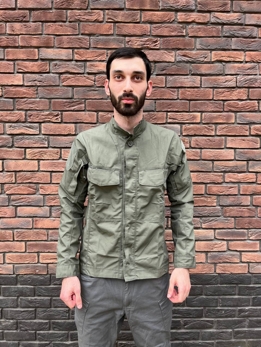 Рубашка олива рипстоп