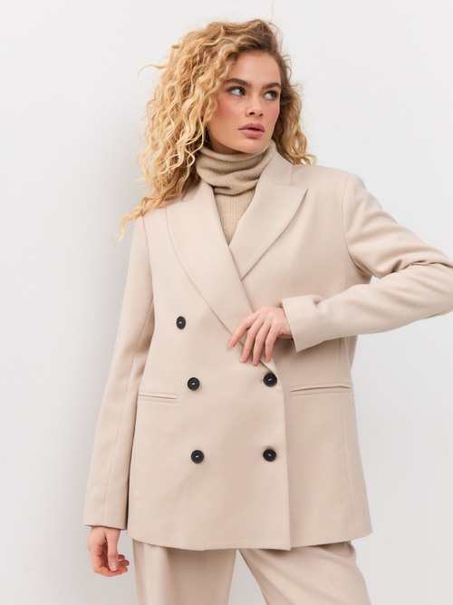 Жакет из шерсти и кашемира