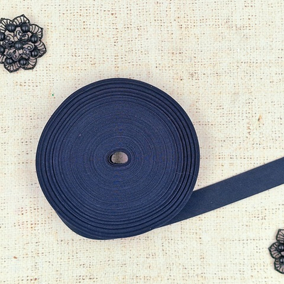 Косая бейка, ш. 2 см, тёмно-синий
