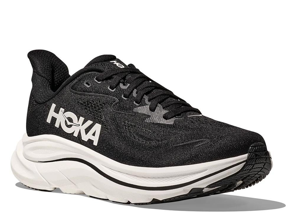 Кроссовки для бега мужские Hoka Clifton 10 M Черно-Белый