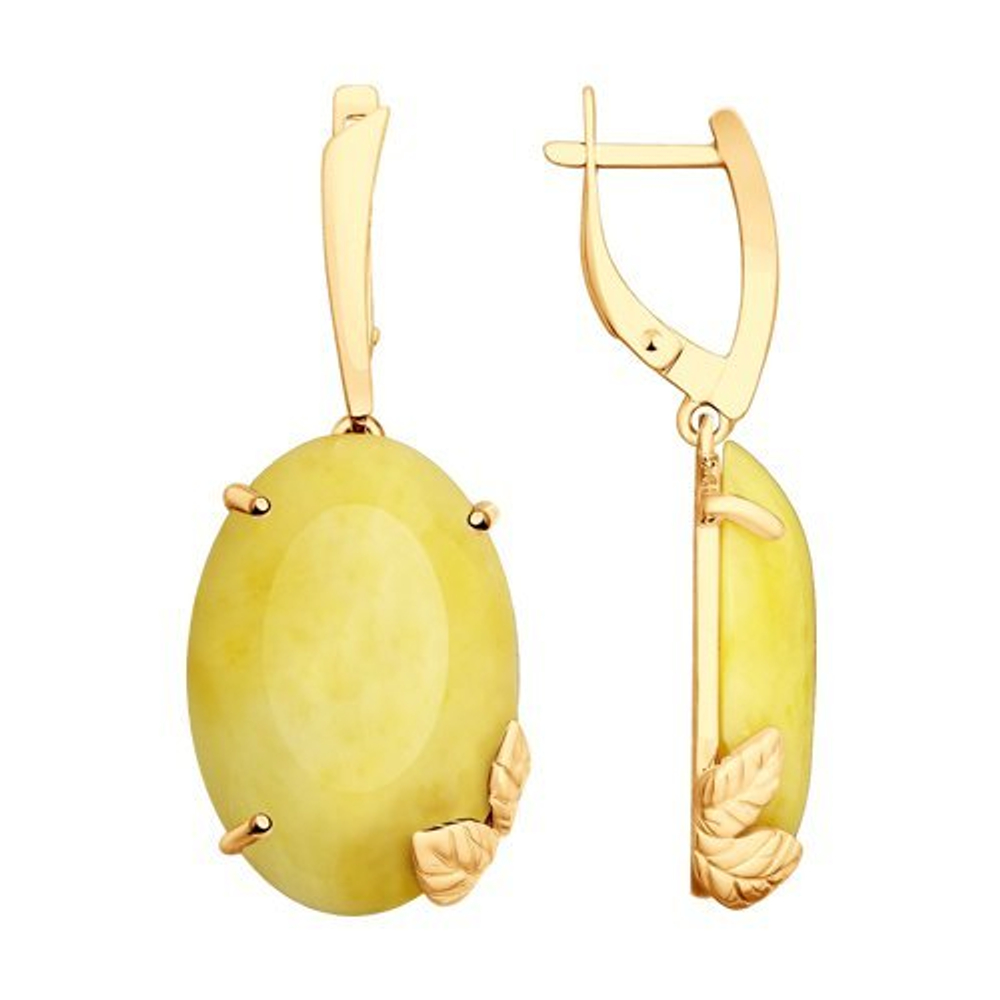 Серьги из серебра (83020050)