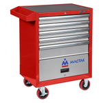 Набор инструментов "МАСТЕР" в красной тележке, 205 предметов МАСТАК 52-06205R