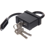 Замок навесной 50мм черный, блистер