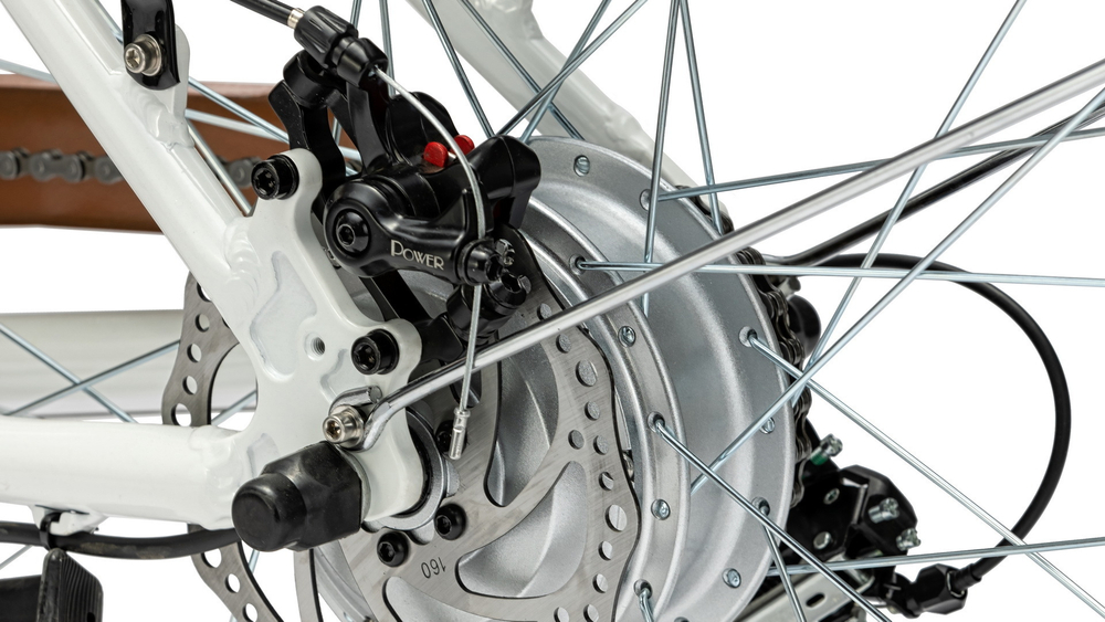 Электровелосипед 27.5" TIMETRY D905 7ск. 36V 10.4AH белый