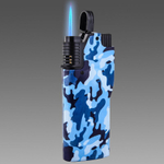 МЕГА надежная тактическая зажигалка в корпусе Oceanic Camouflage. Газ