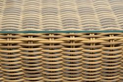 "Боно" лаунж-зона из искусственного ротанга, цвет соломенный