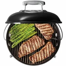 Портативный угольный гриль Weber Smokey Joe Premium, 37 см, чёрный