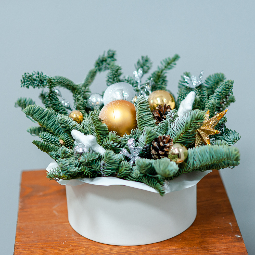 Новогодняя композиция из нобилиса 13