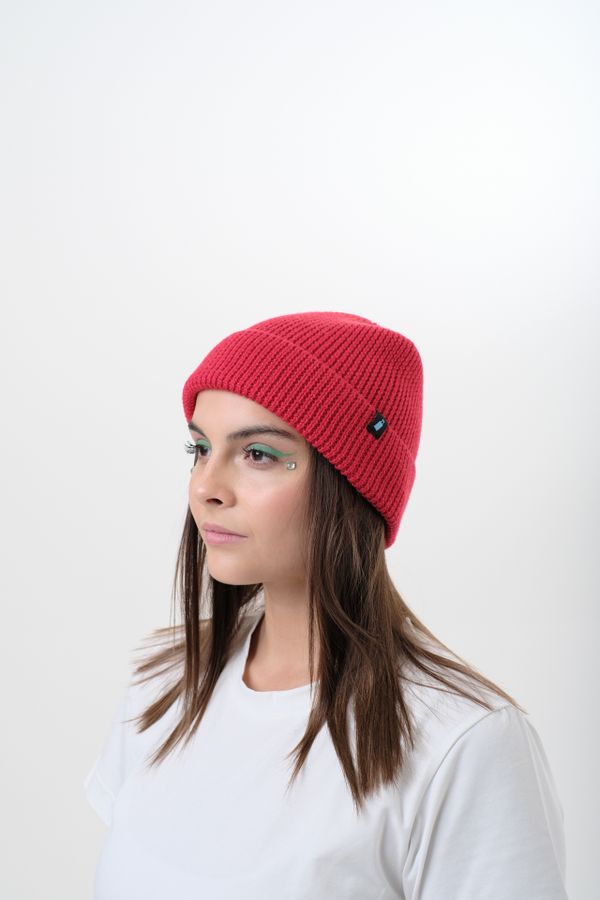 Шапка Modern Short Beanie Красная - фото 2