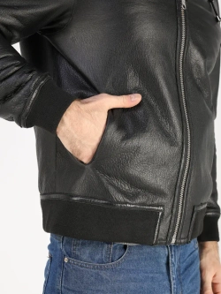 Дубленка натуральная куртка зимняя с капюшоном шуба