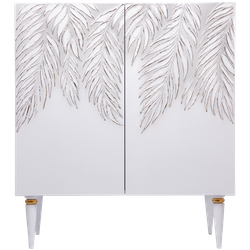 Комод Тропик Классик с 2 полками Айс Голд