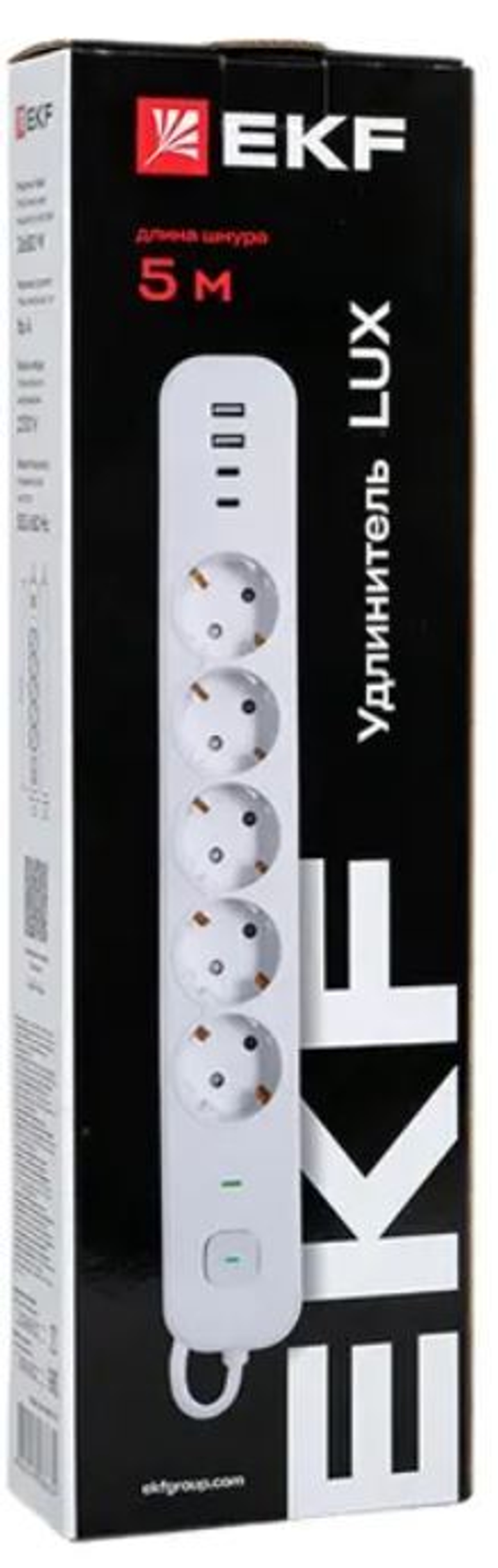 Удлинитель  EKF UBA-LUX-505-TC
