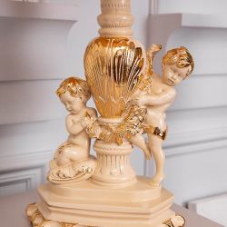 Настольная лампа Путти Айвори Мадлен Бежевый