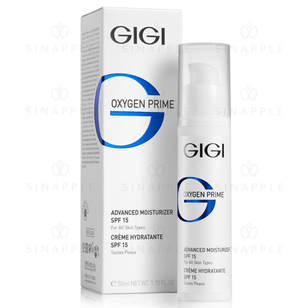 GIGI Oxygen Prime Advanced Moisturizer SPF 15 For all skin types