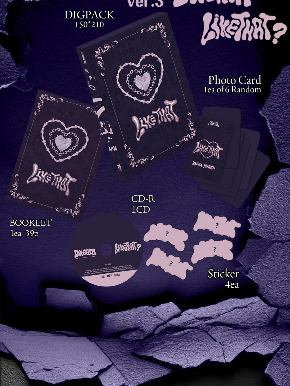 Альбом WAKER - IN ELIXIR: SPELLBOUND 3rd Mini Album RANDOM Version