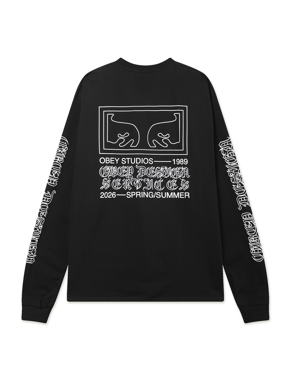 Мужской Лонгслив Obey Design Services