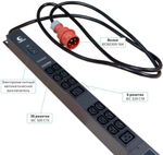 Блок розеток Cabeus SMART-PDU-16-3P-36C13-6C19-I309-M