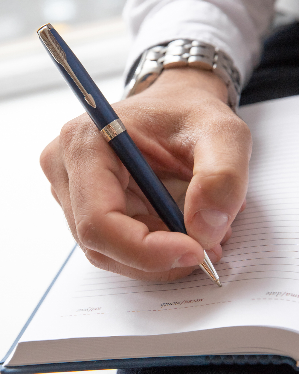 Шариковая ручка Sonnet Blue Lacquer CT 1931536, стержень: M, цвет чернил: black , в подарочной упаковке