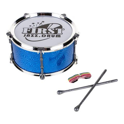 Барабан 22см, цвет синий, пакет 2253