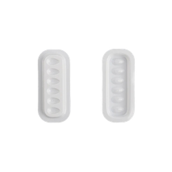 Лунка для клея узкая