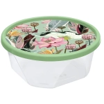 Контейнер для продуктов 1,4л «Botanica» с декором зеленый