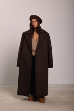 Пальто OVER миди