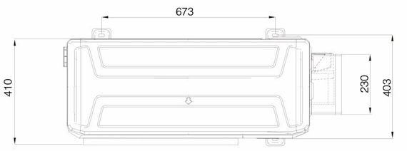 Напольно-потолочный кондиционер Excon CR-01-1022 — (3)