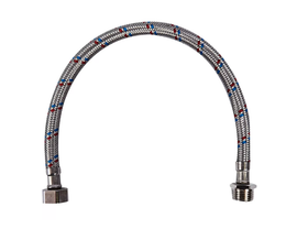 Подводка для воды ДТРД, 1/2, НР/ВР, 40 см