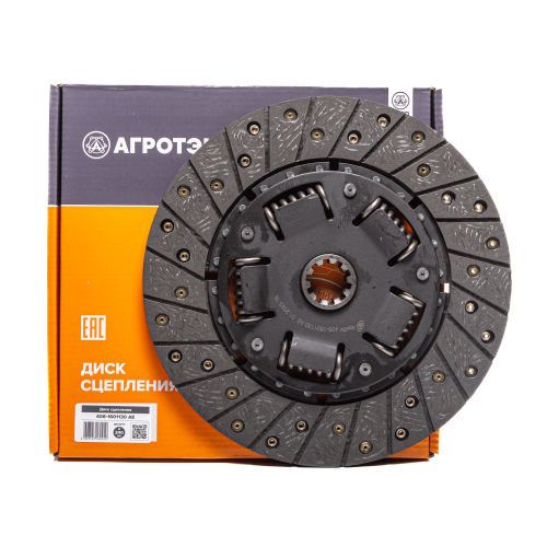 406-1601130 AE Диск сцепления ведомый, ГАЗ, d=240мм АгроТэк