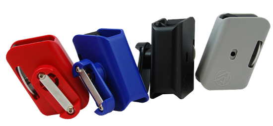 Алюминиевый спортивный подсумок Racer Master Pouch, красный