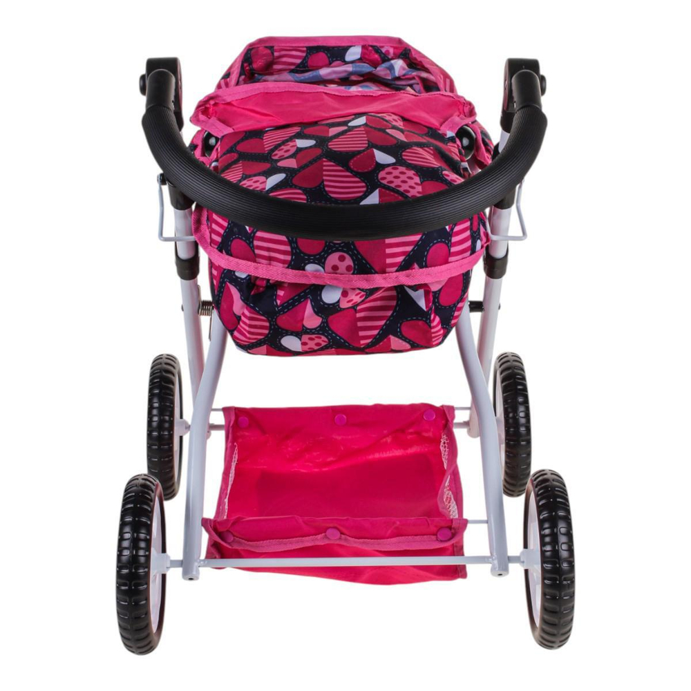 Коляска для куклы лежачая, пакет FL9138