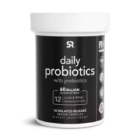 Sports Research, Daily Probiotics 60 Billion, Пробиотический комплекс 60 миллиардов КОЕ, 30 вег капсул